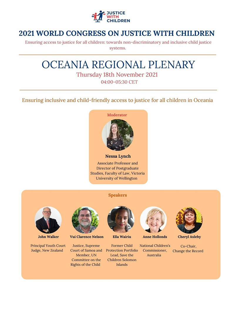 Oceania Plenary