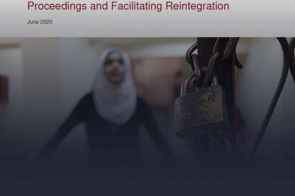 COVID-19 Ending detention: Operational Guidelines- Security forces