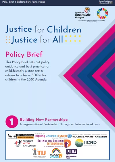 Policy brief: building new partnerships- Intergenerational Partnership Through an Intersectional Lens