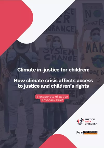 Climate in-justice for children: How climate crisis affects access to justice and children’s rights