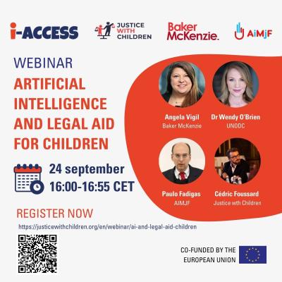 AI and legal aid for children - webinar post